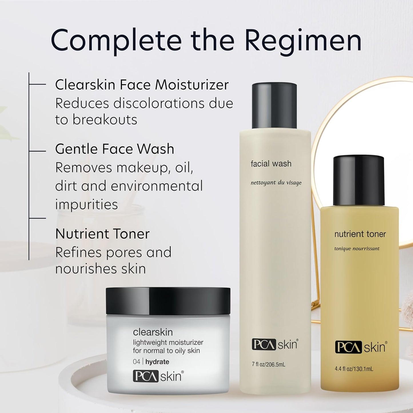 Clearskin Lightweight Face Moisturizer for Oily Skin, Daily Hydrating Facial Moisturizer for Oily, Acne-Prone, and Sensitive Skin, Quick Absorbing, Reduces Discolorations, 1.7 Oz Jar