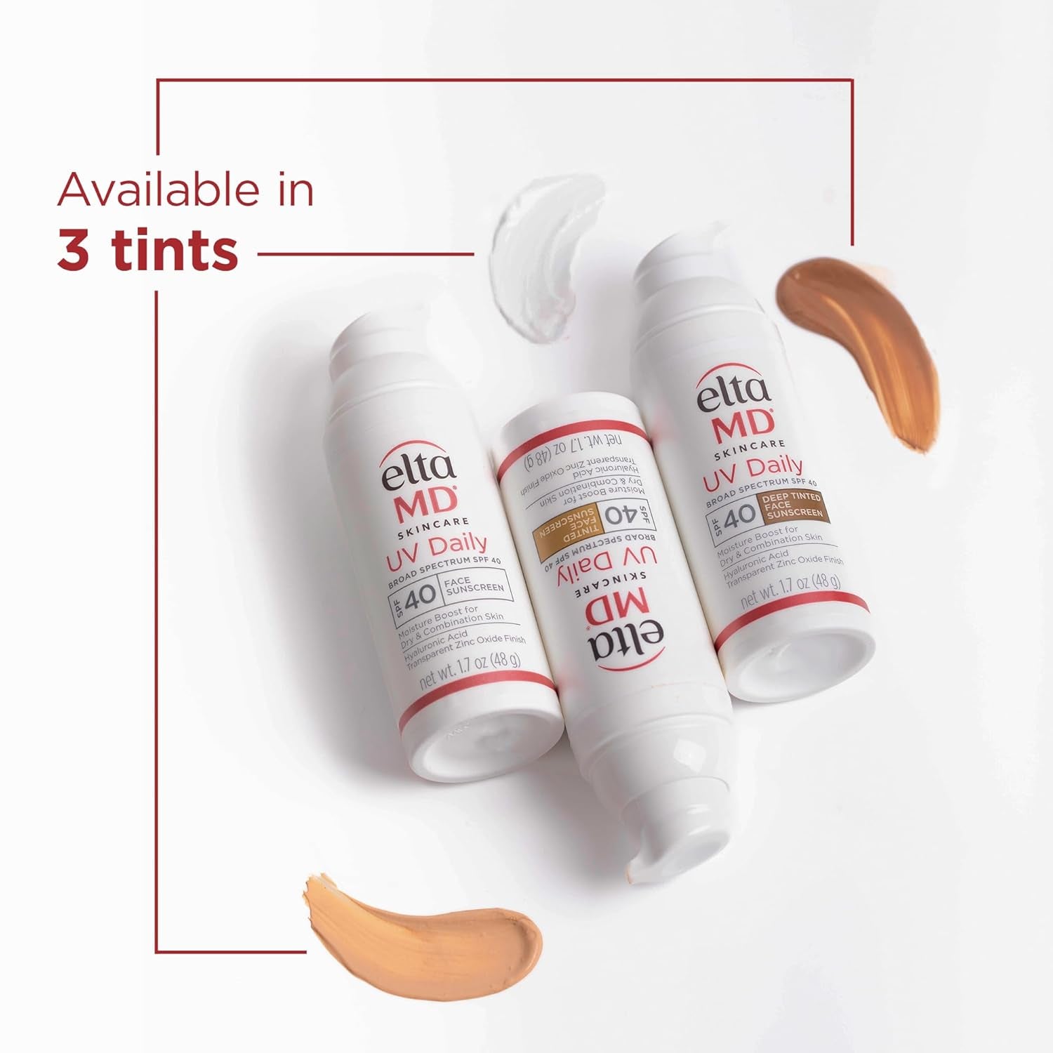 UV Daily Face Sunscreen Moisturizer with Zinc Oxide, Daily Face Moisturizer with SPF, Great for Dry, Combination, and Normal Skin