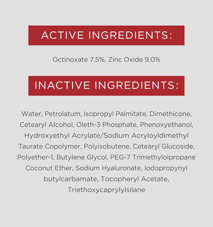 UV Daily Face Sunscreen Moisturizer with Zinc Oxide, Daily Face Moisturizer with SPF, Great for Dry, Combination, and Normal Skin