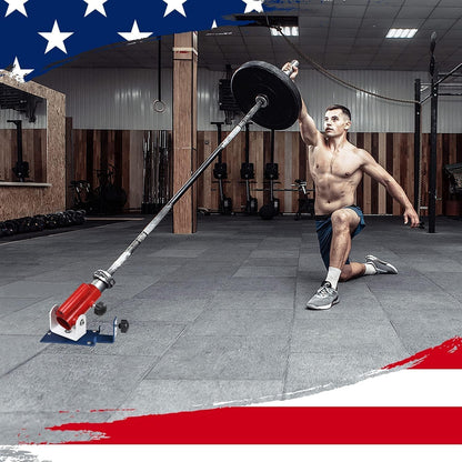 Exercise Machine Adjustable T Bar Row Attachment, D Row Handle/Landmine Handle Attachment with Textured Rubber Handles